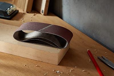 Bosch Accessoires Schuurband 60X400 mm | G150 | Rw | Ongeperf | Span | 3-delig - 2609256191