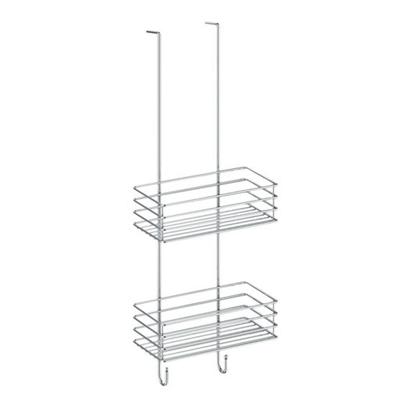 Douchedraadkorf Smedbo Xtra Dubbel Ophangbaar Met Rechte Haken Chroom Smedbo