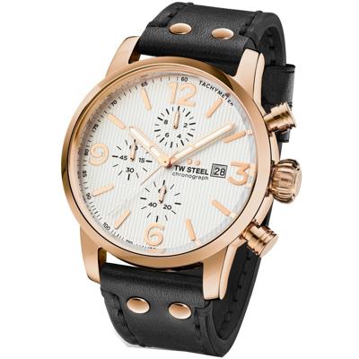 TW Steel MS73 Maverick chronograaf horloge 45 mm