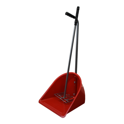 Mestboy opraapbak 78 cm + hark 85 cm rood