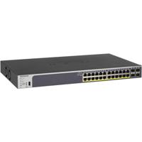 NETGEAR GS728TP Managed L2/L3/L4 Gigabit Ethernet (10/100/1000) Power over Ethernet (PoE) 1U Zwart - thumbnail