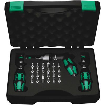 Wera 7440/41/42 Werkplaats Momentschroevendraaierset 27-delig 0.3 - 6 Nm