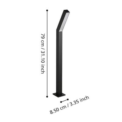 Eglo Design staande lampUgento zwart 79cm - 900993