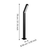 Eglo Design staande lampUgento zwart 79cm - 900993 - thumbnail