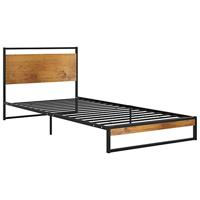 Bedframe metaal 100x200 cm - thumbnail