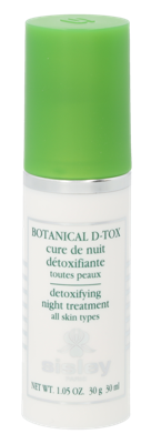 Sisley Botanical D-Tox Detoxifying Night Treatment 30 ml Nacht crème