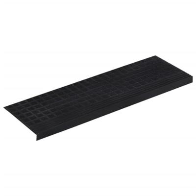 Trapmatten 5 st 25x75 cm rubber