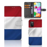 Samsung Galaxy A41 | Bookstyle Case | Nederlandse Vlag - thumbnail