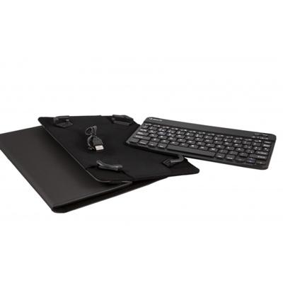 Bluetooth toetsenbord met tablethouder Silver HT Funda Universal Gripcase + Teclado para tablets de 9 a 10.1 pulgadas - Negro Bluetooth toetsenbord met tablethouder Silver HT Funda Universal Gripcase + Teclado para tablets de 9 a 10.1 pulgadas - Negro