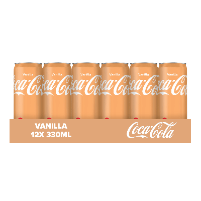 Coca-Cola vanilla blik (24x 33cl)