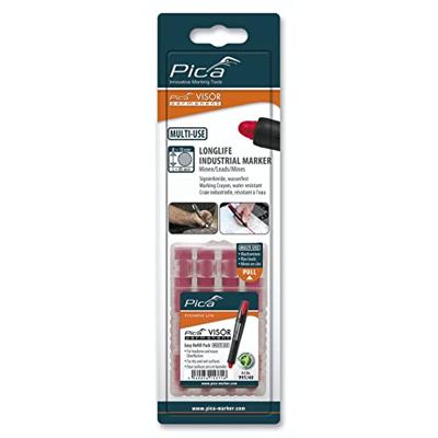 Pica 991/40 VISOR Permanent Navulling | Rood | Blister - PI99140SB