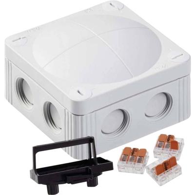 Wiska COMBI 308 LG / 3-221-413 Aftakkast (l x b x h) 85 x 85 x 51 mm Grijs IP66/IP67 5 stuk(s) Wiska COMBI 308 LG / 3-221-413 Aftakkast (l x b x h) 85 x 85 x 51 mm Grijs IP66/IP67 5 stuk(s)