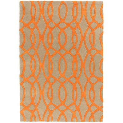 Vloerkleed Matrix Wire - Orange