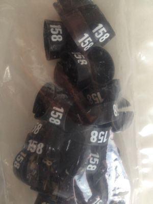 MB zwart/wit 158 voor op kledinghanger