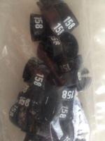 MB zwart/wit 158 voor op kledinghanger - thumbnail