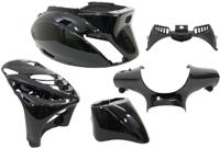 Edge Plaatset 5-delig voor piaggio zip-sp vanaf bouwjaar 2000 - zwart metallic - thumbnail