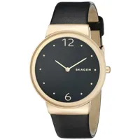 Horlogeband Skagen SKW2370 Leder Zwart - thumbnail