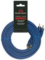 Renegade Ren5RCA Cinch-kabel 5.00 m [2x Cinch-stekker - 2x Cinch-stekker] - thumbnail