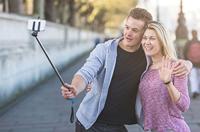 Kitvision Splash selfie stick blauw - thumbnail