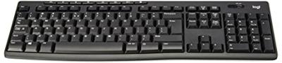 Logitech K270 toetsenbord Draadloos Zwart - thumbnail