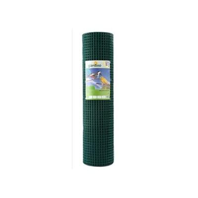 Gelast gaas geplastificeerd groen mazen 1.3 x 1.3 cm Giardino - Giardino