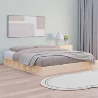 Bedframe massief hout 120x200 cm - thumbnail