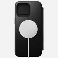 Nomad Modern leather folio iPhone 15 Pro Max - Black - thumbnail