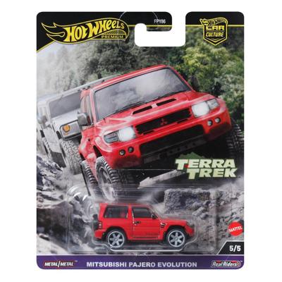 Hot Wheels Premium Terra Trek Mitsubishi Pajero Evolution - 1:64