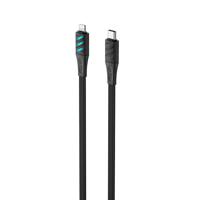 Havit CB6255 - USB Type C naar Lightning oplaadkabel, 1 m (zwart) - thumbnail