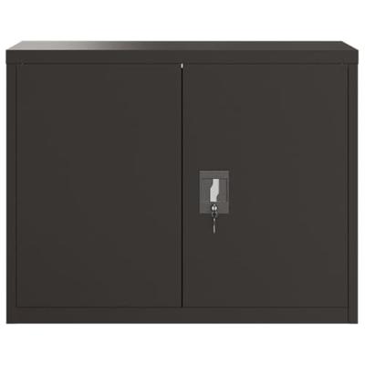 Archiefkast 90x40x70 cm staal zwart Archiefkast 90x40x70 cm staal zwart