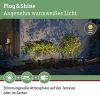 Paulmann Pike 94242 Verlichtingssysteem Plug&Shine LED-tuinspot startset Set van 3 stuks LED 10.5 W Warmwit Antraciet - thumbnail