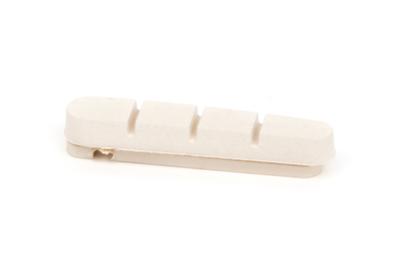 Vervangingspad V-Brake Elvedes 5mm white compound t.b.v. Shimano remschoenen (1 paar)