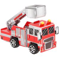 3D Puzzel Brandweerauto 22st. - thumbnail