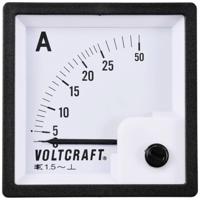 VOLTCRAFT AM-72X72/25A AM-72X72/25A Analoog inbouwmeetinstrument AM-72x72/25 A 25 A Weekijzer - thumbnail