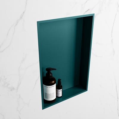 MONDIAZ EASY Nis 44,5x29,5cm in solid surface kleur Smag | Smag. 1 vak geschikt voor in- of opbouw MONDIAZ EASY Nis 44,5x29,5cm in solid surface kleur Smag | Smag. 1 vak geschikt voor in- of opbouw