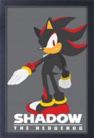 Sonic the Hedgehog Framed Print - Shadow the Hedgehog (46x31cm) - thumbnail