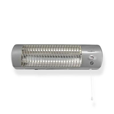 Nedis Badkamer verwarming | 1200 W| X4 | Grijs | 1 stuk - HTBA10GY - HTBA10GY