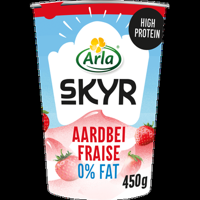Arla Skyr Aardbei 0% Fat Icelandic Style Yoghurt 450 g bij Jumbo - thumbnail