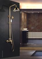 Douchekolom Rousseau Roestvrij staal Polycarbonaat - thumbnail