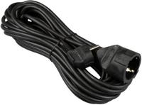 Verlengkabel 10 meter 3 x 1,5 mm2 zwart randaarde - thumbnail