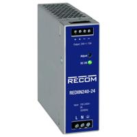 RECOM REDIIN240-24 DIN-rail netvoeding 24 V 10 A 240 W Aantal uitgangen:1 x Inhoud 1 stuk(s) - thumbnail