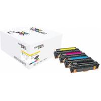 Freecolor M451-4-FRC Toner 2600pagina's Zwart, Cyaan, Geel laser toner & cartridge - thumbnail