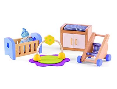 Hape poppenhuis babykamer