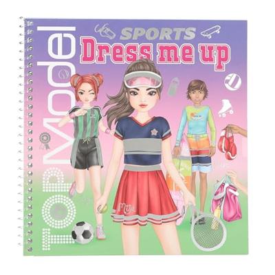 Topmodel Dress Me Up Stickerbook Sports