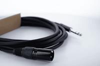 Cordial EM 1,5 MV XLR Verbindingskabel [1x XLR-stekker 3-polig - 1x Jackplug male 6,3 mm (stereo)] 1.50 m Zwart - thumbnail