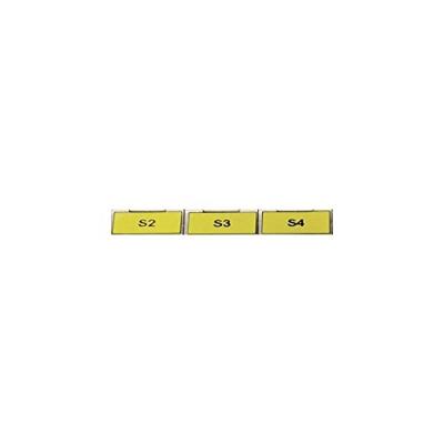 HellermannTyton 594-11102 TAG121LA4-1102-YE Kabeletiket Helatag 20 x 8 mm Kleur van het label: Geel Aantal etiketten: 10000