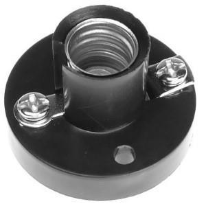 Enzo Illuminatiefittingen E10 bakeliet zwart 6029000