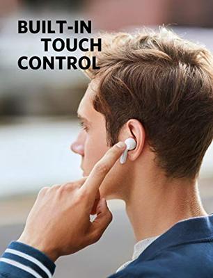 Soundcore Liberty Air True draadloze oortelefoons met oplaadhoes, Bluetooth 5, 20 uur speeltijd, Touch Control oordopjes, Graphene Enhanced Sound, Noise Cancelling Microfoons en Secure Fit