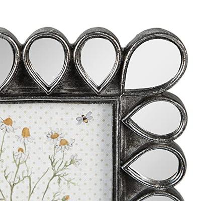 Clayre & Eef Fotolijst 13x18 cm Zwart Kunststof Fotokader