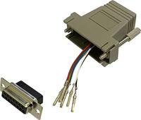 BKL Electronic 10121112 Adapter D-SUB-bus 15-pol. - RJ12-bus 1 st. Single - thumbnail